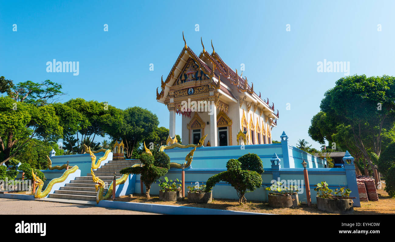 Buddhistischer Tempel Wat Khunaram, Phra Wihan Luang Por Daeng, Tambon Na Mueang, Ko Samui, Surat Thani Wat Chang, Thailand Stockfoto