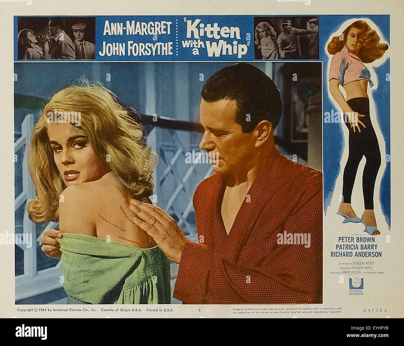 Kätzchen mit einer Peitsche - Ann-Margret - Filmplakat Stockfoto