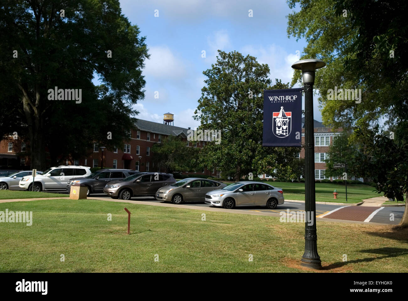 Winthrop University Rock Hill, SC USA Stockfoto
