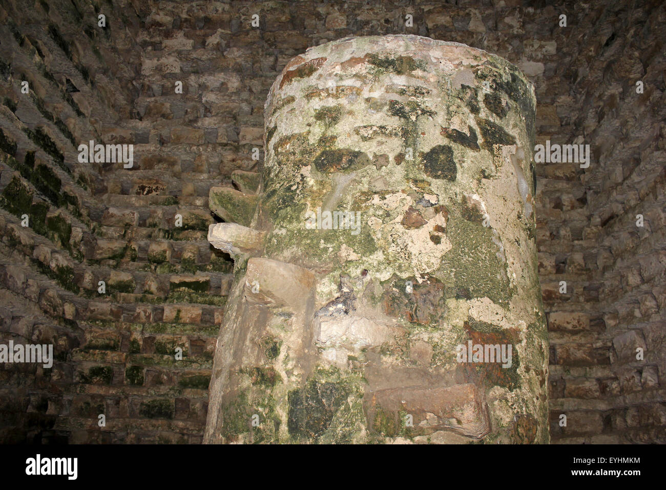 16. Jahrhundert Taubenschlag Penmon Priory, Anglesey, Wales Stockfoto