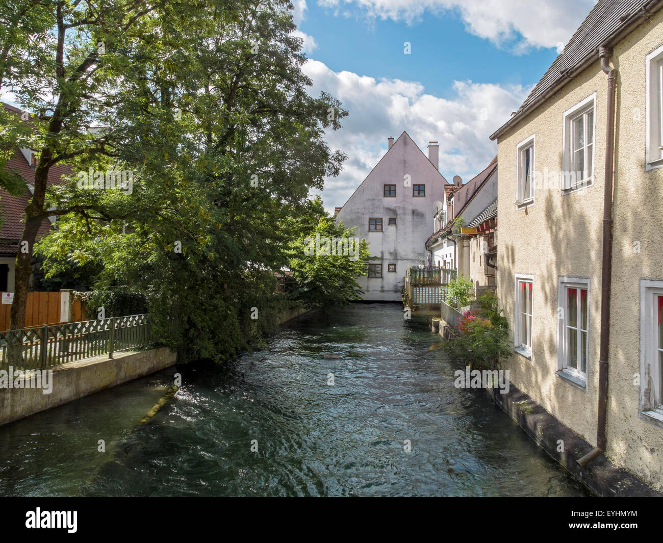 Landsberg am Lech, Mühlbach, Bayern, Deutschland Stockfoto