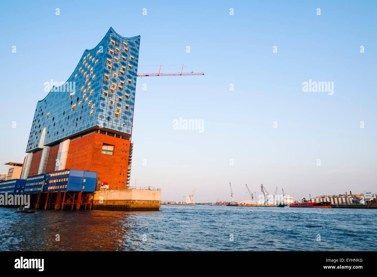 Elbphilharmonie im Quartier HafenCity, Hamburg, Deutschland Stockfoto