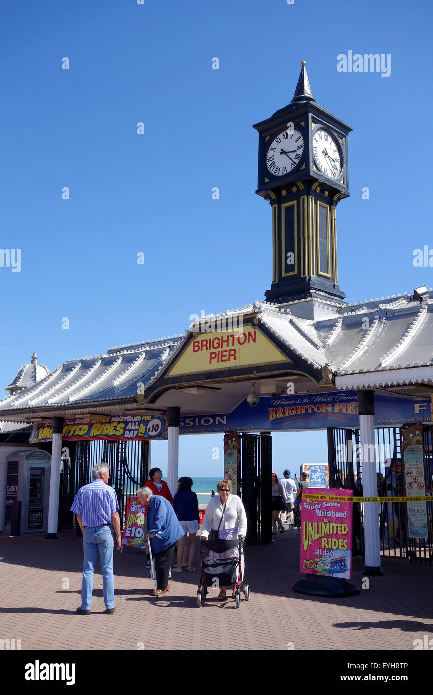 Brighton Pier, East Sussex, England, UK Stockfoto