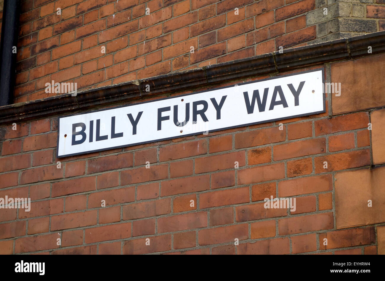 Billy Fury Weg Zeichen, Camden, London, England, UK Stockfoto