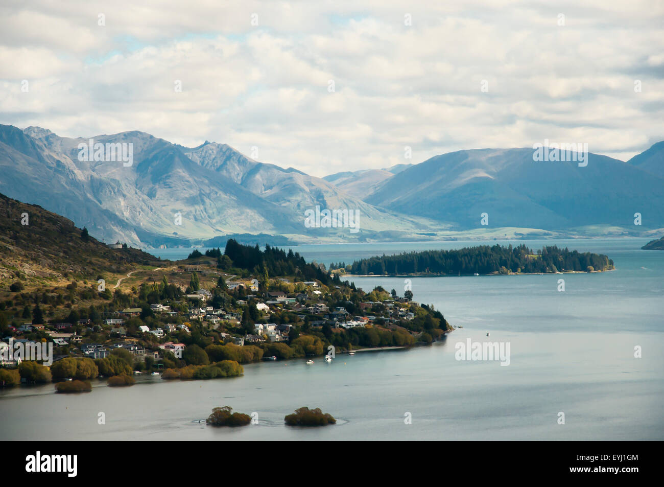 Queenstown - Neuseeland Stockfoto
