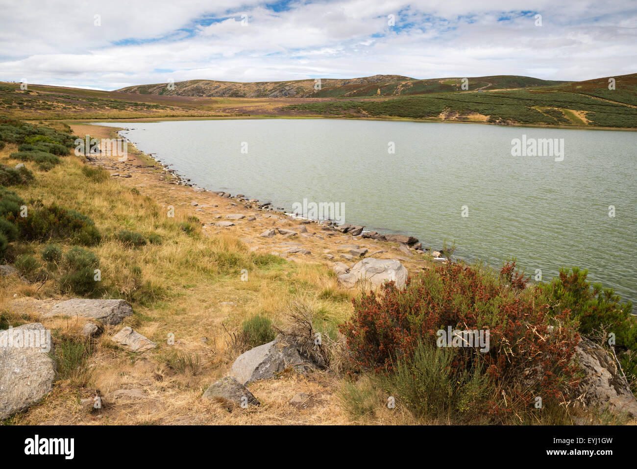 Laguna de Los Peces (Fisch Lagune) Sanabria, Spanien Stockfoto