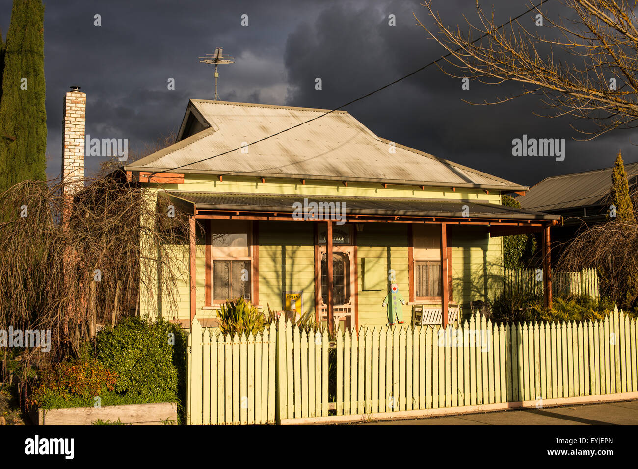 Urige Haus, Smythesdale, Victoria Stockfoto