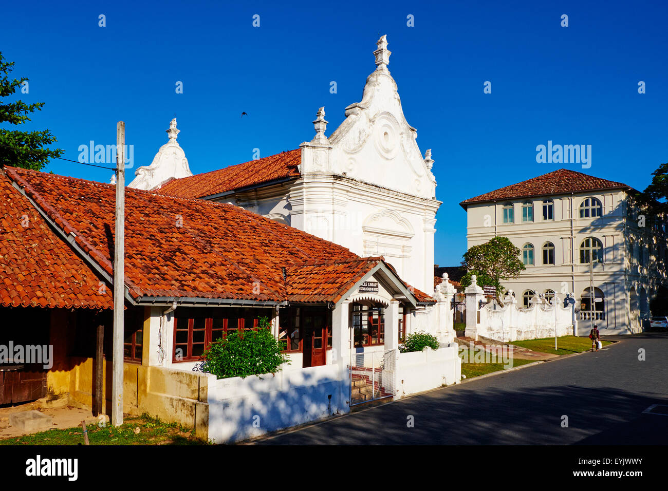 Sri Lanka, Southern Province, South Coast Strand, Galle, Altstadt, holländischen Fort, UNESCO-Weltkulturerbe Stockfoto