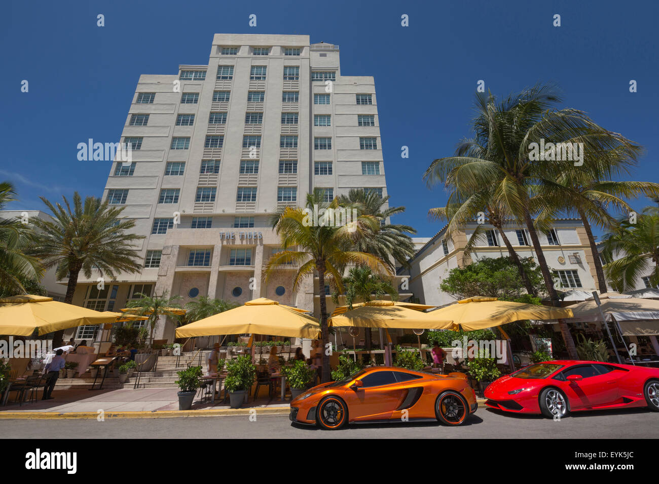 GEZEITEN HOTEL HOTEL OCEAN DRIVE MIAMI BEACH MIAMI FLORIDA USA Stockfoto
