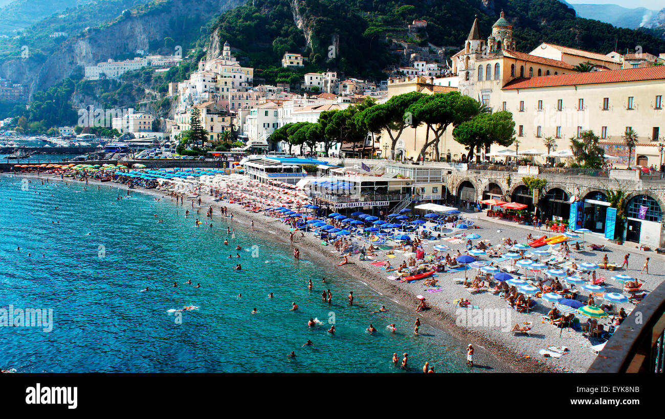 Italien Amalfi Region Kampanien Stockfoto