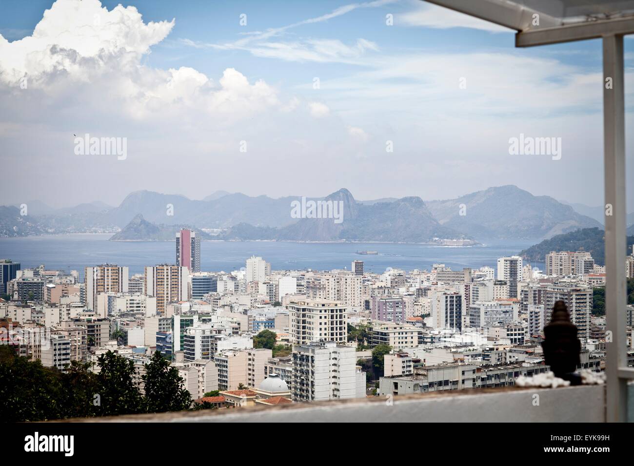 Erhöhten Blick, Rio De Janeiro, Brasilien Stockfoto