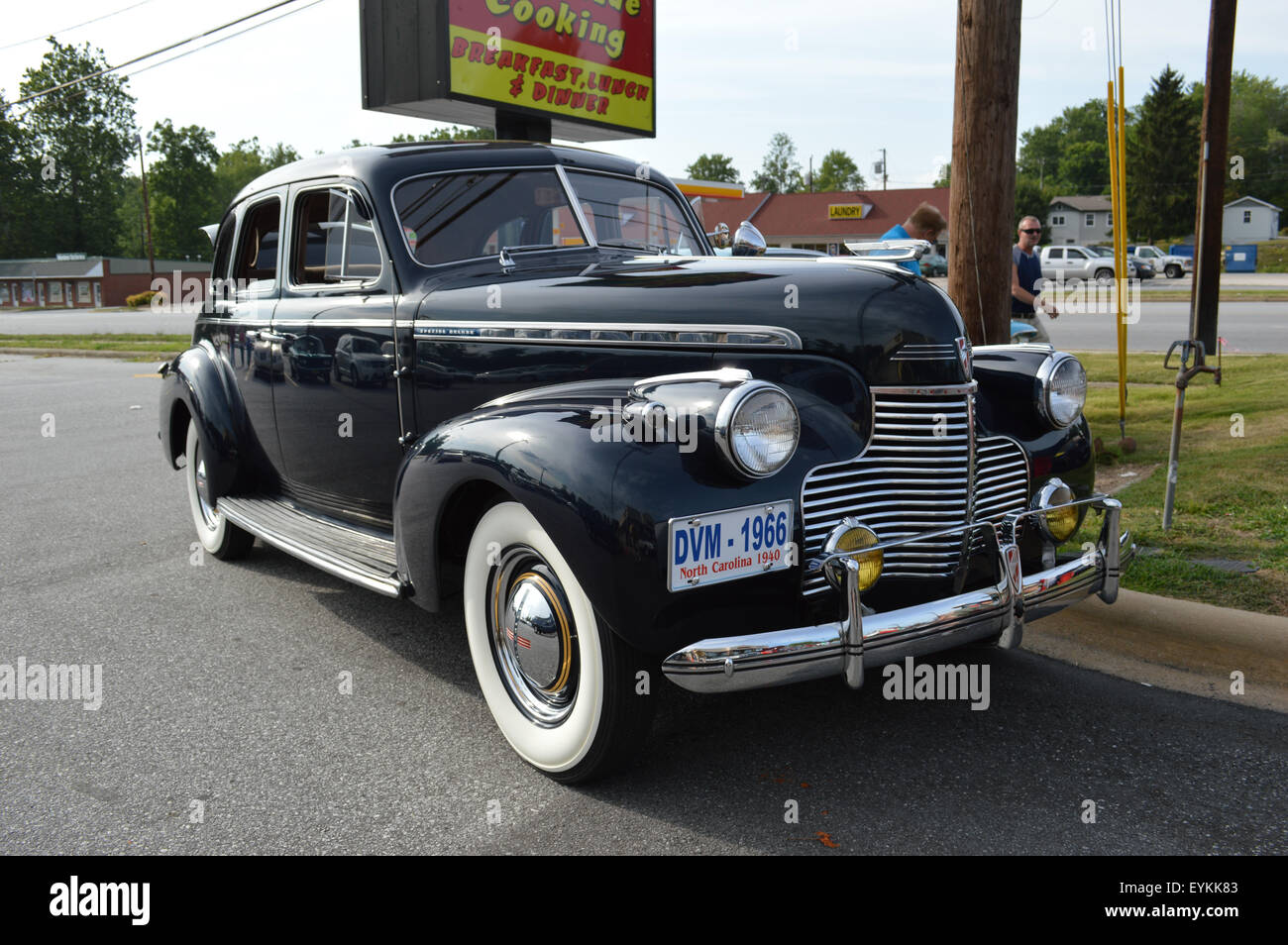Ein 1940 Chevrolet spezielle Deluxe Oldtimer. Stockfoto