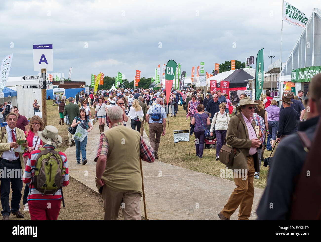 CLA Game Fair 2015 Harewood Stockfoto
