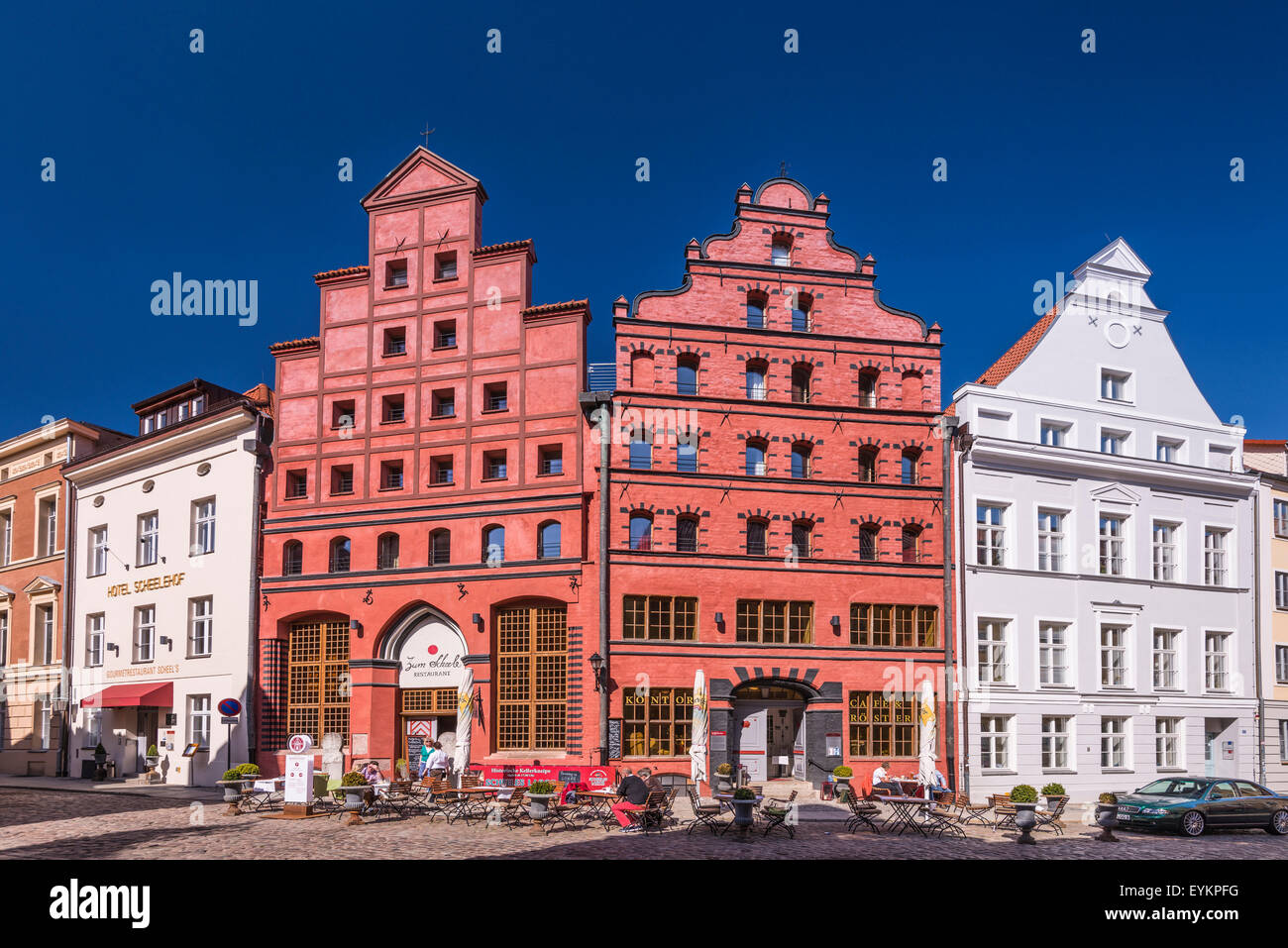 Deutschland Mecklenburg Vorpommern Ostsee Stralsund Altstadt