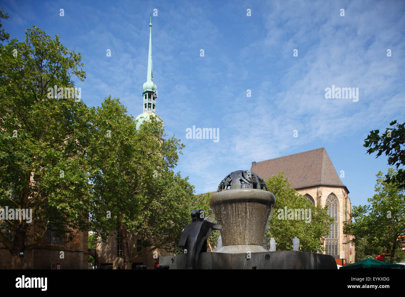 Deutschland, Nordrhein-Westfalen, Dortmund, Reinoldikirche Stockfoto