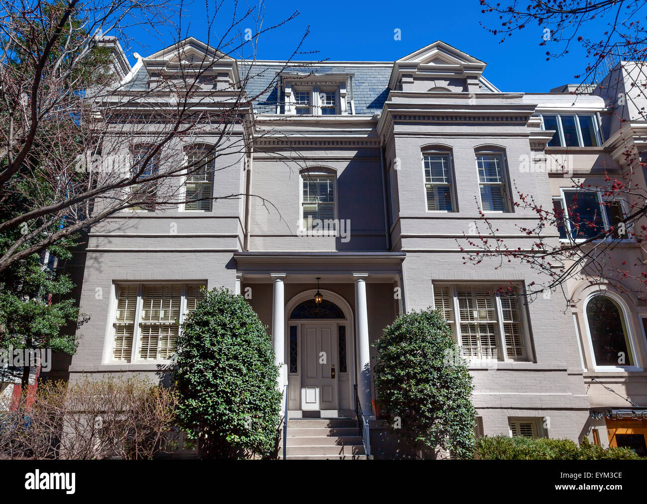 Theodore Roosevelt Haus Washington DC ursprünglich 1885 erbaut und der Ort, wo Theodore Roosevelt von 1891 bis 1895 lebte. Stockfoto