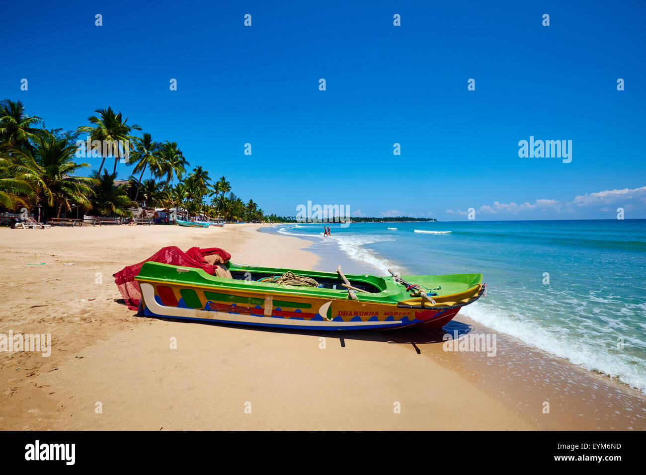 Sri Lanka, Ceylon, östliche Provinz, Ostküste, Trincomalee, Uppuveli Strand Stockfoto