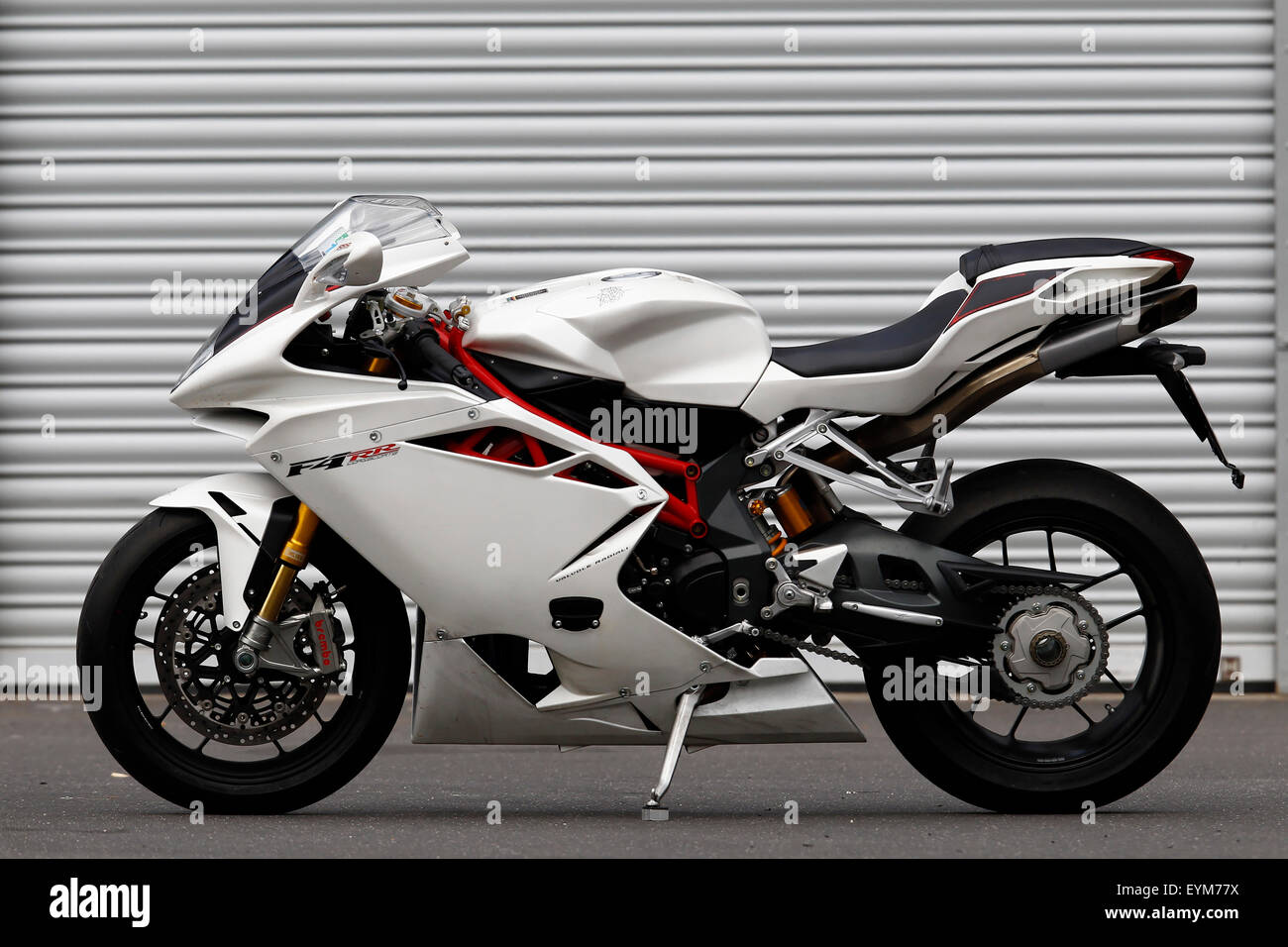 200 PS Motorrad, F4 RR Corsacorta, MV Agusta, Stockfoto