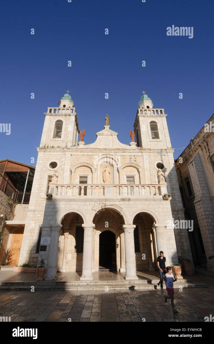 Kafr Kanna, Hochzeitskirche, Galiläa, Israel Stockfoto