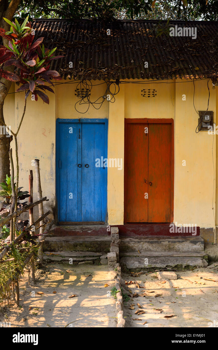Wohnhaus in Munshiganji, Bangladesch, Asien Stockfoto