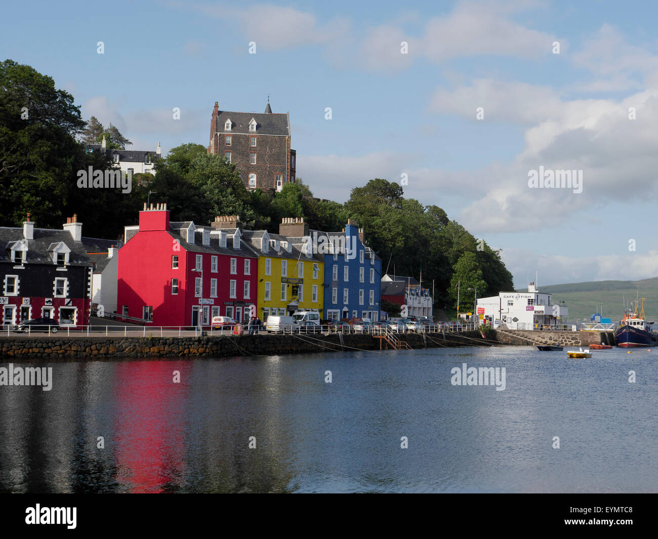 Tobermory, Isle of Mull, Schottland, Juli 2015 Stockfoto