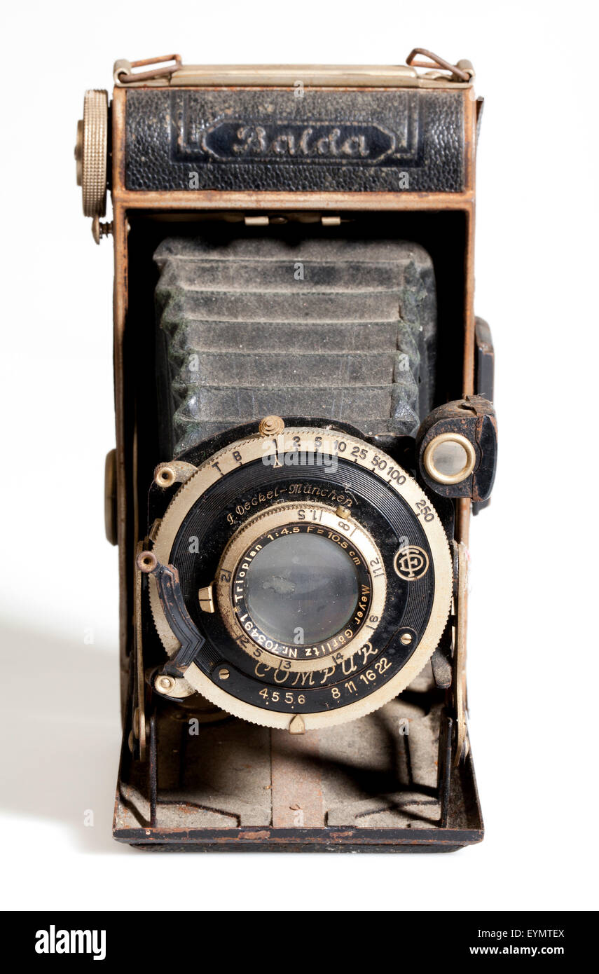 alten Balda Box-Kameras Stockfoto