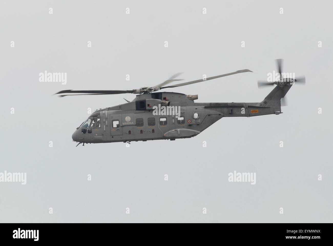 Italienische Marine, Agusta Westland EH-101 Helikopter Stockfoto