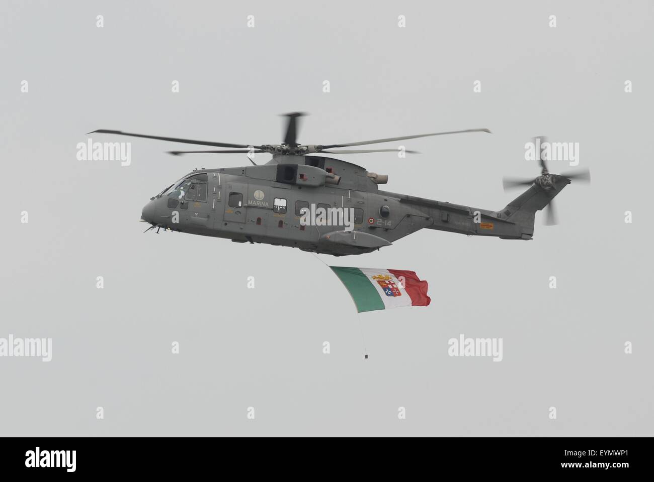 Italienische Marine, Agusta Westland EH-101 Helikopter Stockfoto