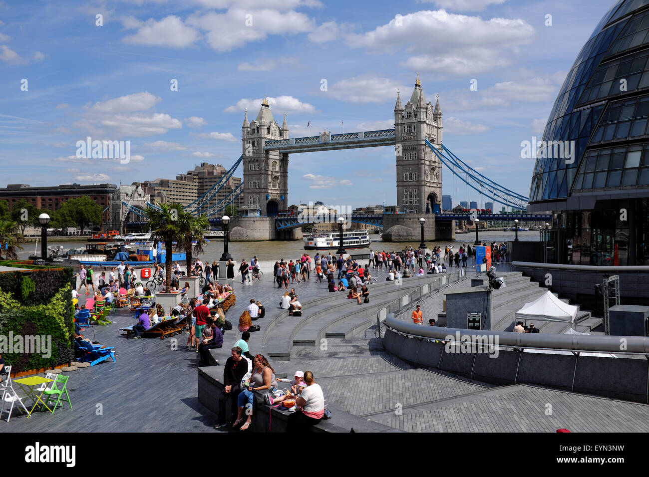 Tower Bridge London England Stockfoto