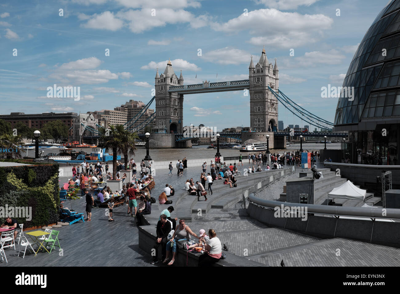 Tower Bridge London England Stockfoto