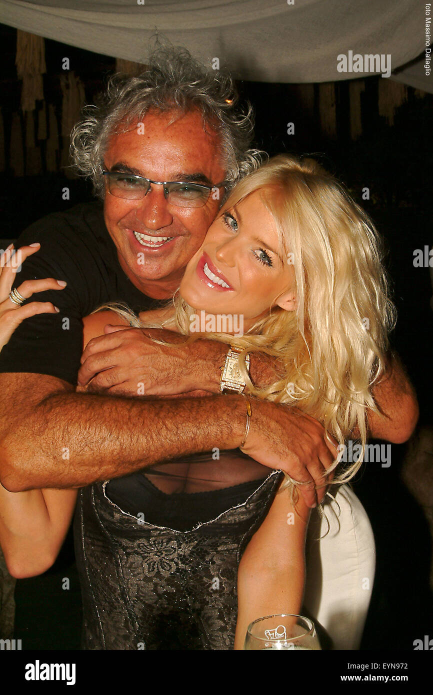 Flavio Briatore in Billionaire Club Party Porto Cervo, Costa Smeralda Italien Stockfoto