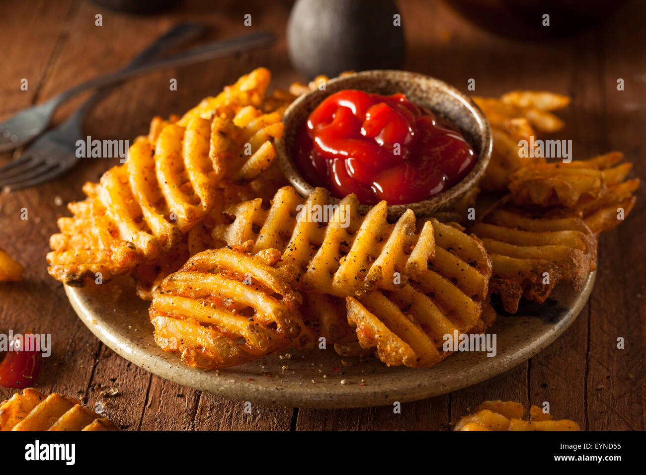 Waffeln Pommes Stockfotos Und Bilder Kaufen Alamy