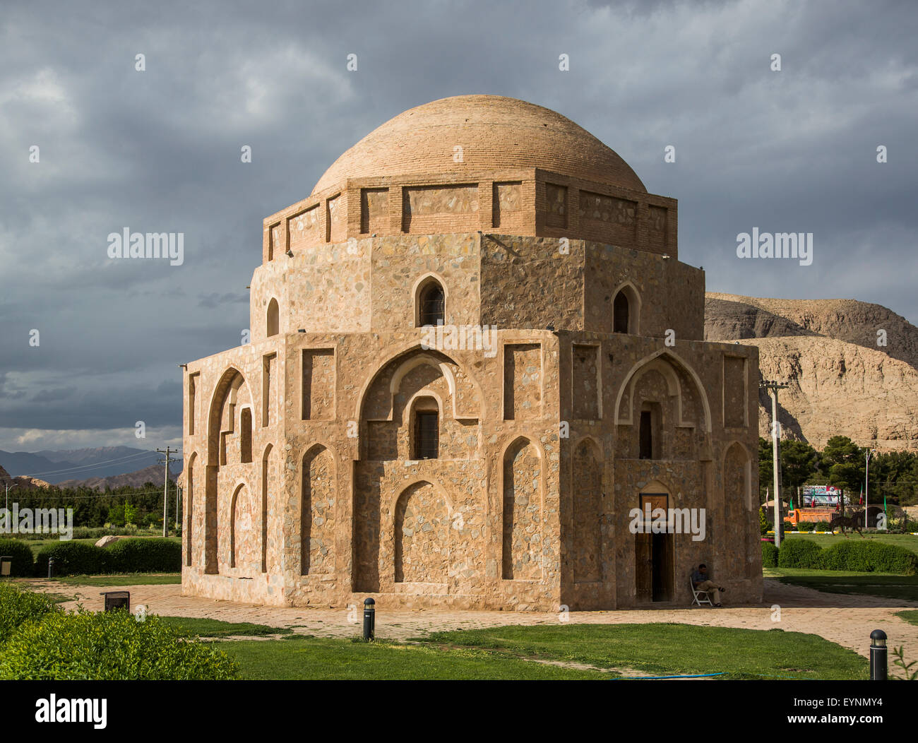 Jabal-i Sang oder Jabaliyya Mausoleum, Kerman, Iran Stockfoto