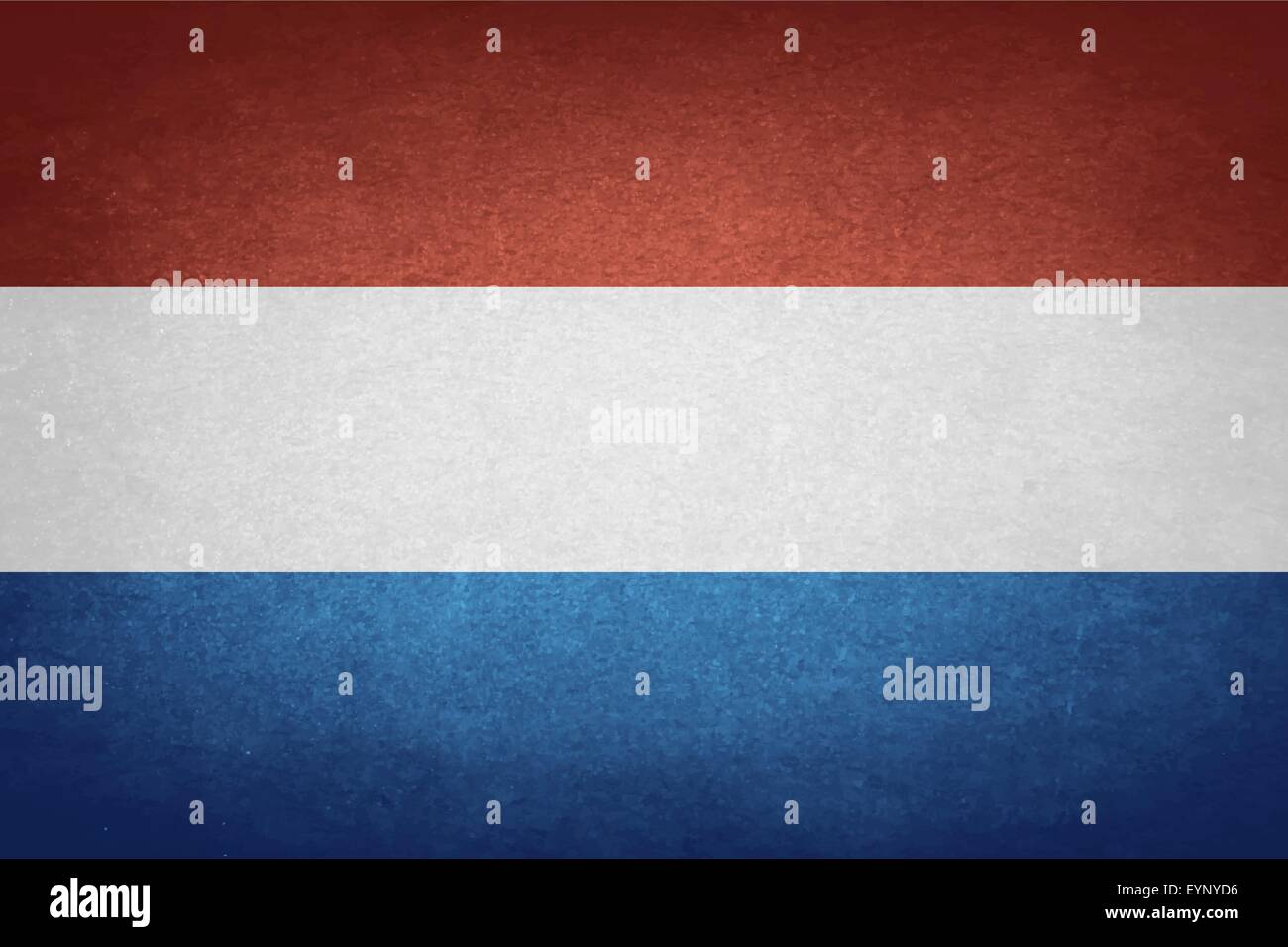 Grunge-Flagge der Niederlande Stock Vektor