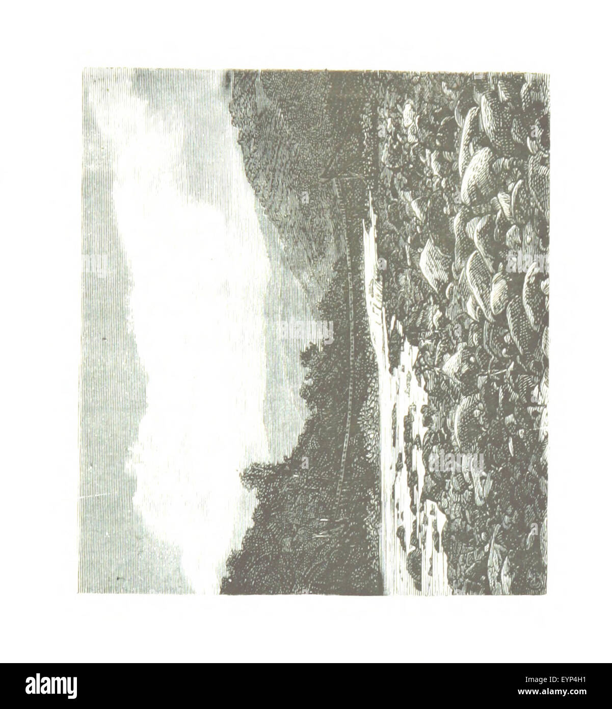 Dieses Bild aus „de Paris à Guatemala“ zeigt die Reisenotizen des Autors aus Mittelamerika, darunter ein Kunstwerk von M. E. A. Guillon, das die Erfahrungen und Beobachtungen des Autors zwischen 1866 und 1875 darstellt. Stockfoto