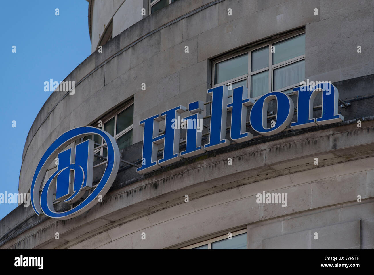 Hilton Hotel in Cardiff, Südwales. Stockfoto