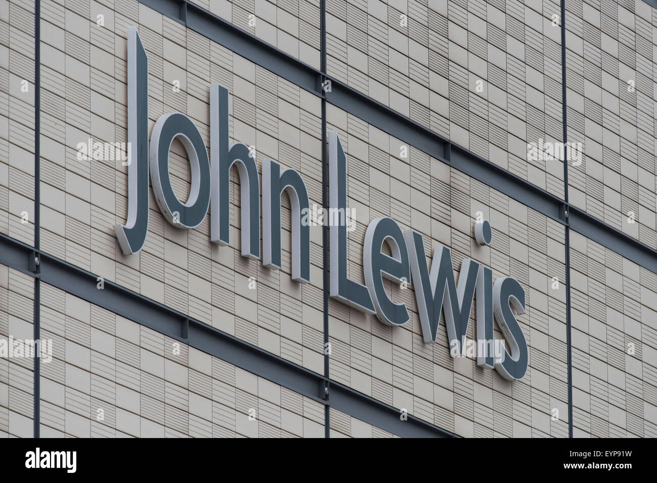 John Lewis Shop in Cardiff, Südwales. Stockfoto