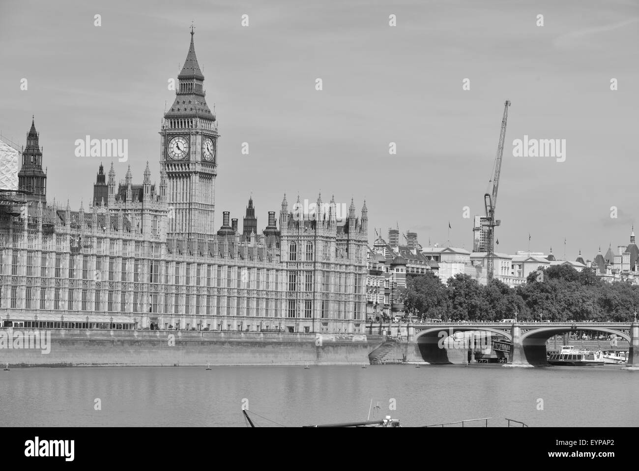 Die Houses of Parliament in London Stockfoto