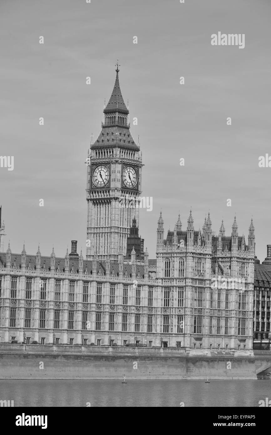 Die Houses of Parliament in London Stockfoto