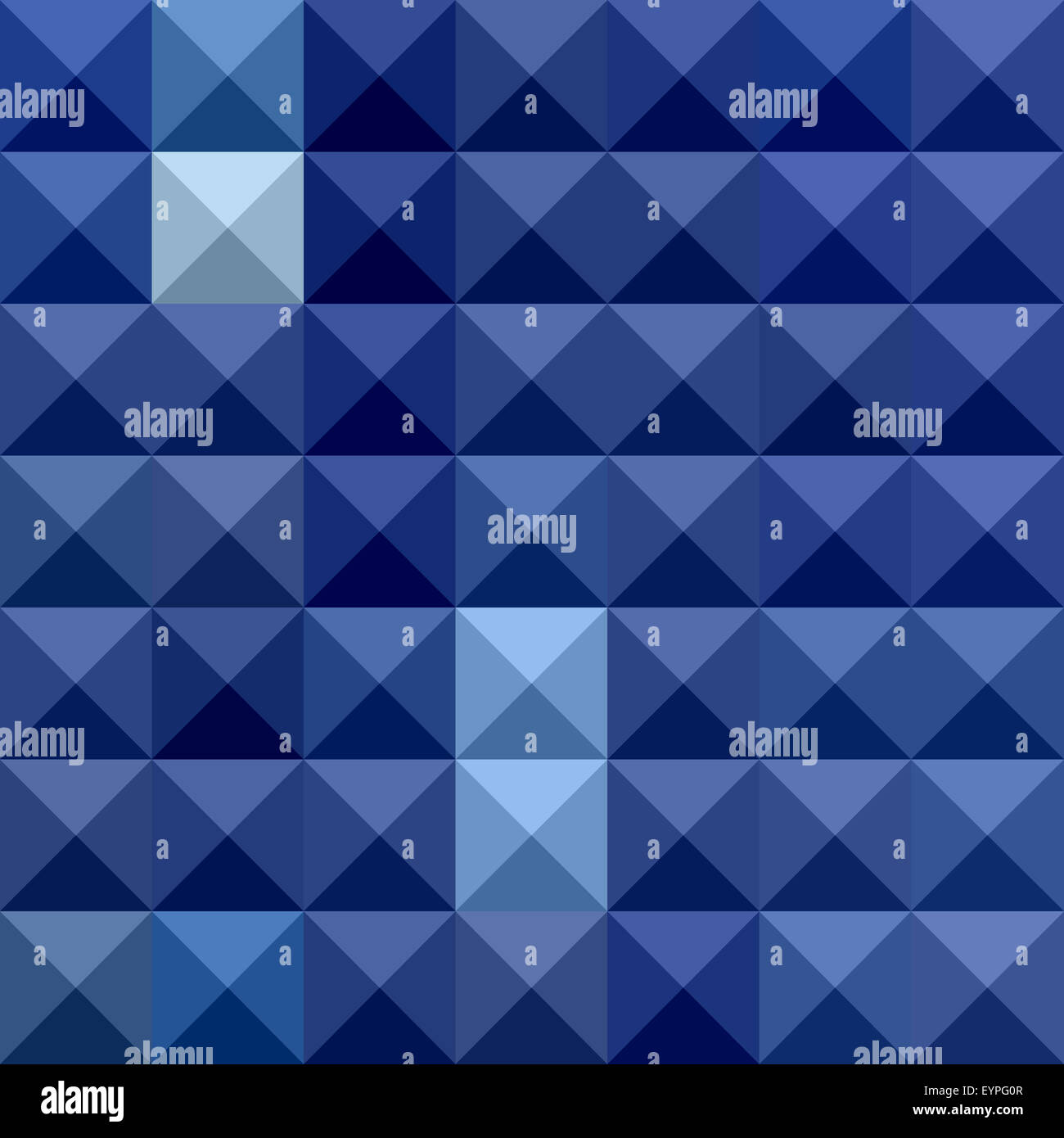 Niedrige Polygon Stil Illustration kobaltblauen abstrakten geometrischen Hintergrund. Stockfoto
