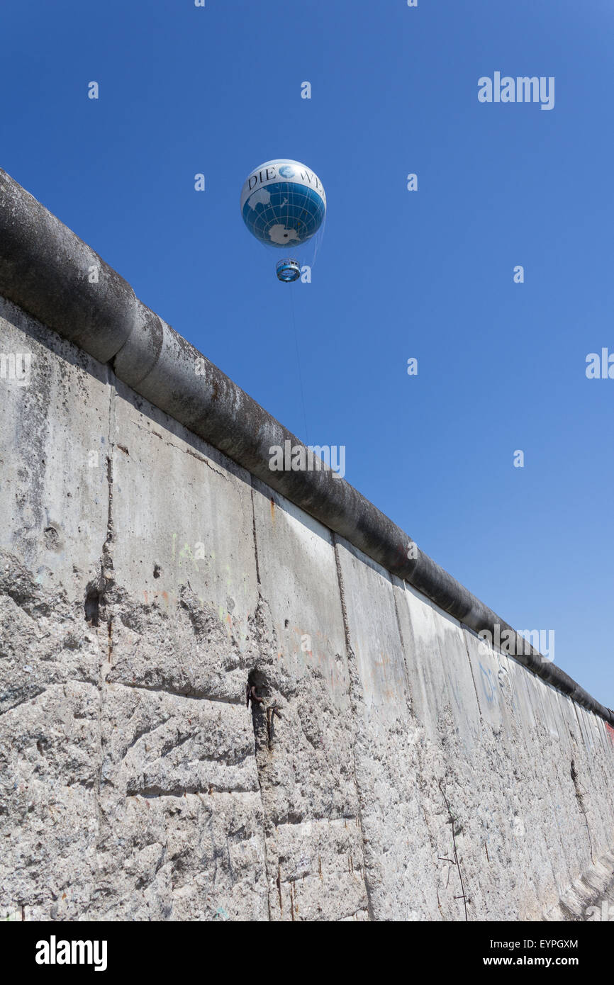 Berliner Mauer, Berlin Deutschland Stockfoto