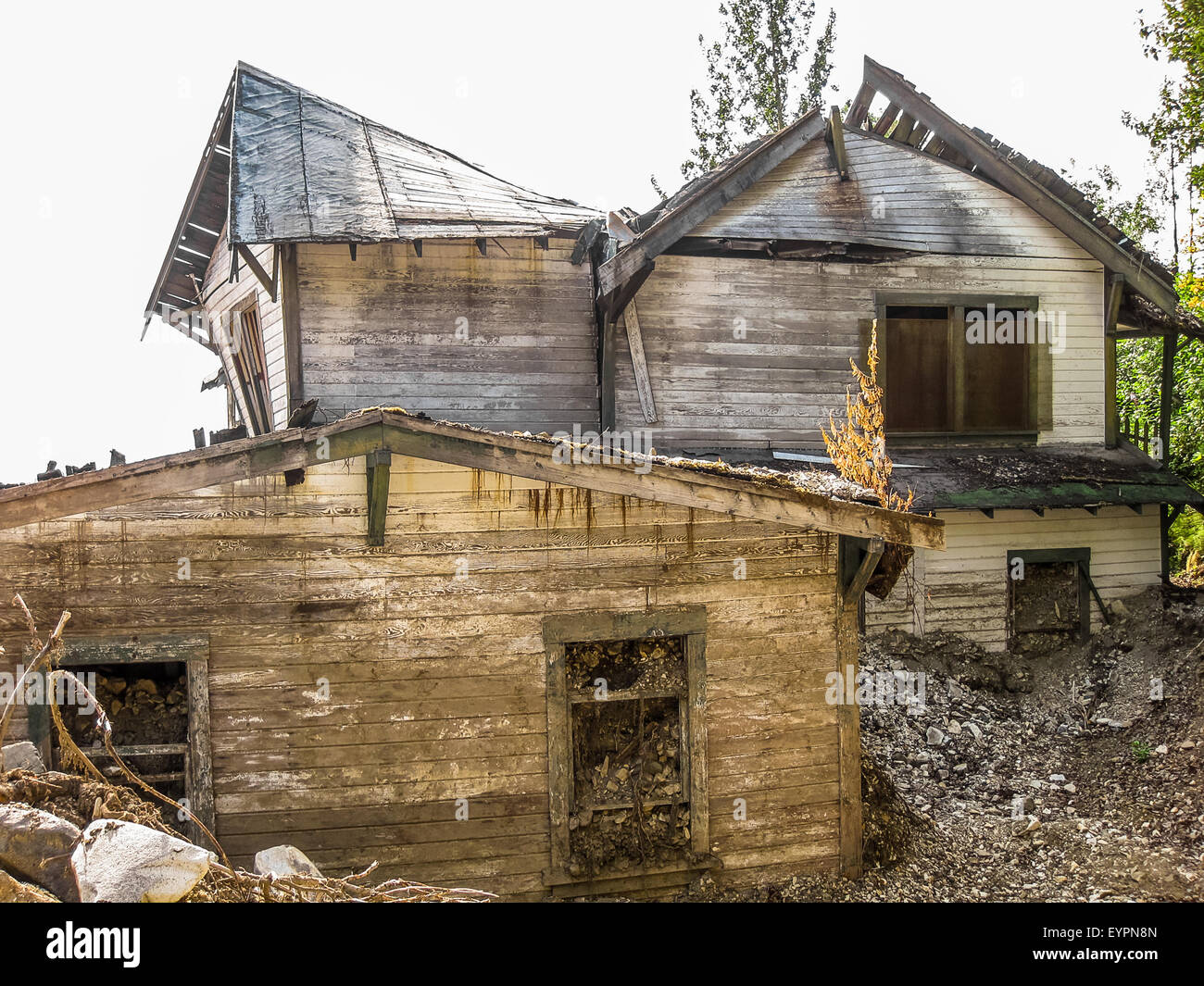 Kennicott Kupfer-Bergbau Stockfoto