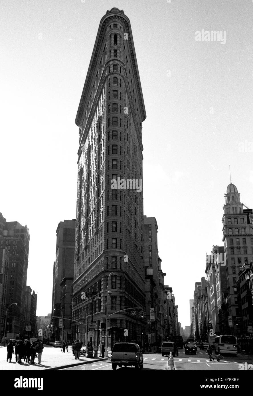 Flatiron Gebäude New york Stockfoto