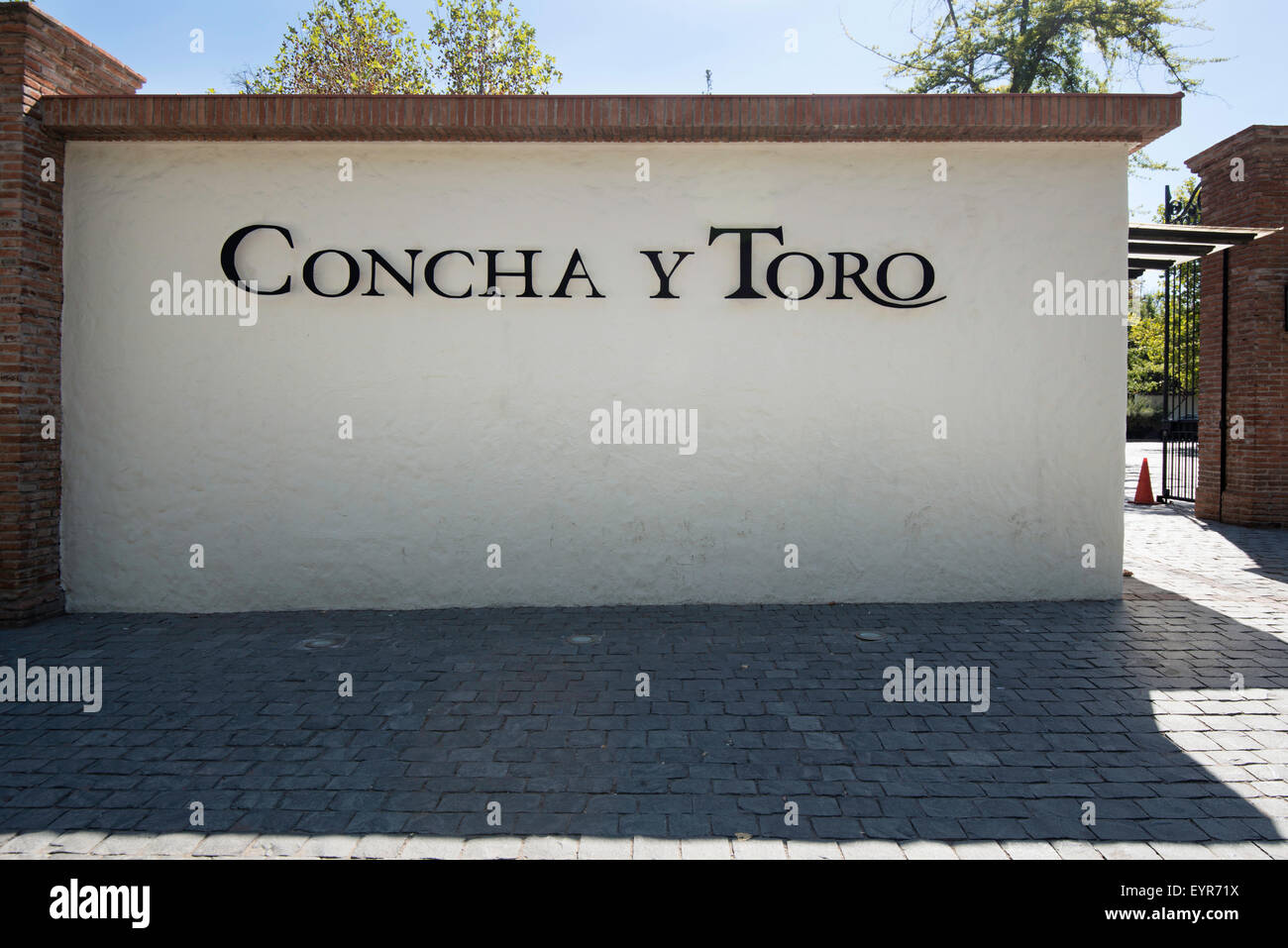 Weingut Concha Y Toro, Chile Stockfoto