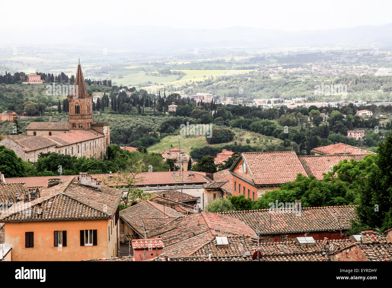 Kleines Dorf in Umbrien, Italien Stockfoto