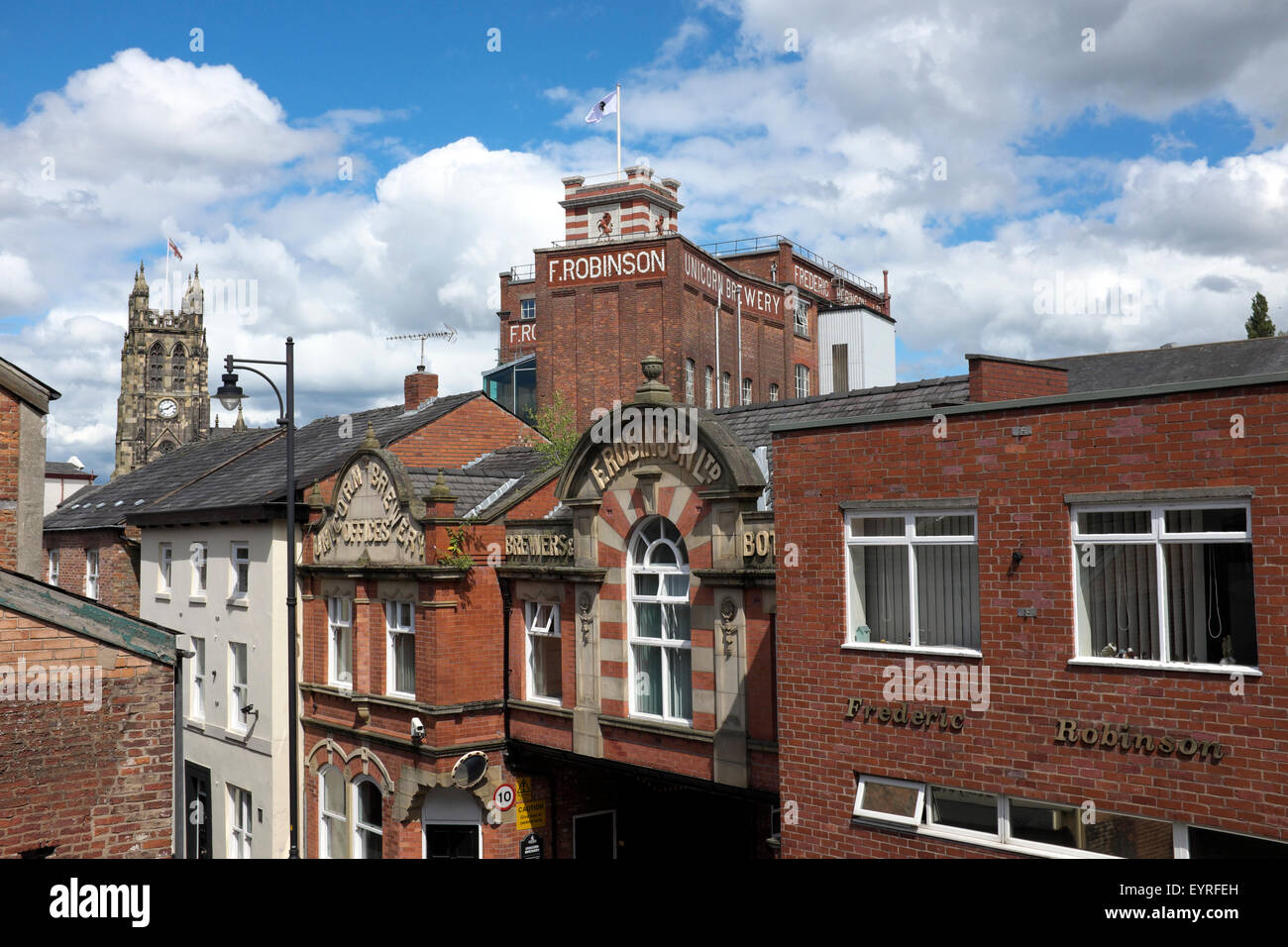 Robinson Unterbrauer in Stockport, grösseres manchester Stockfoto