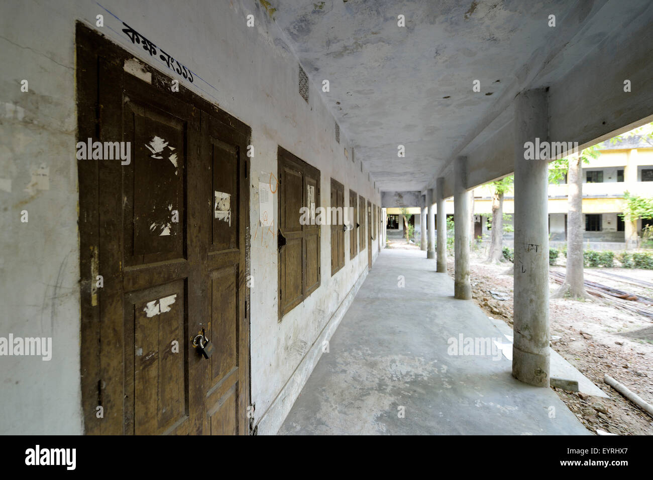 Schule in Munshiganji, Bangladesch, Asien Stockfoto