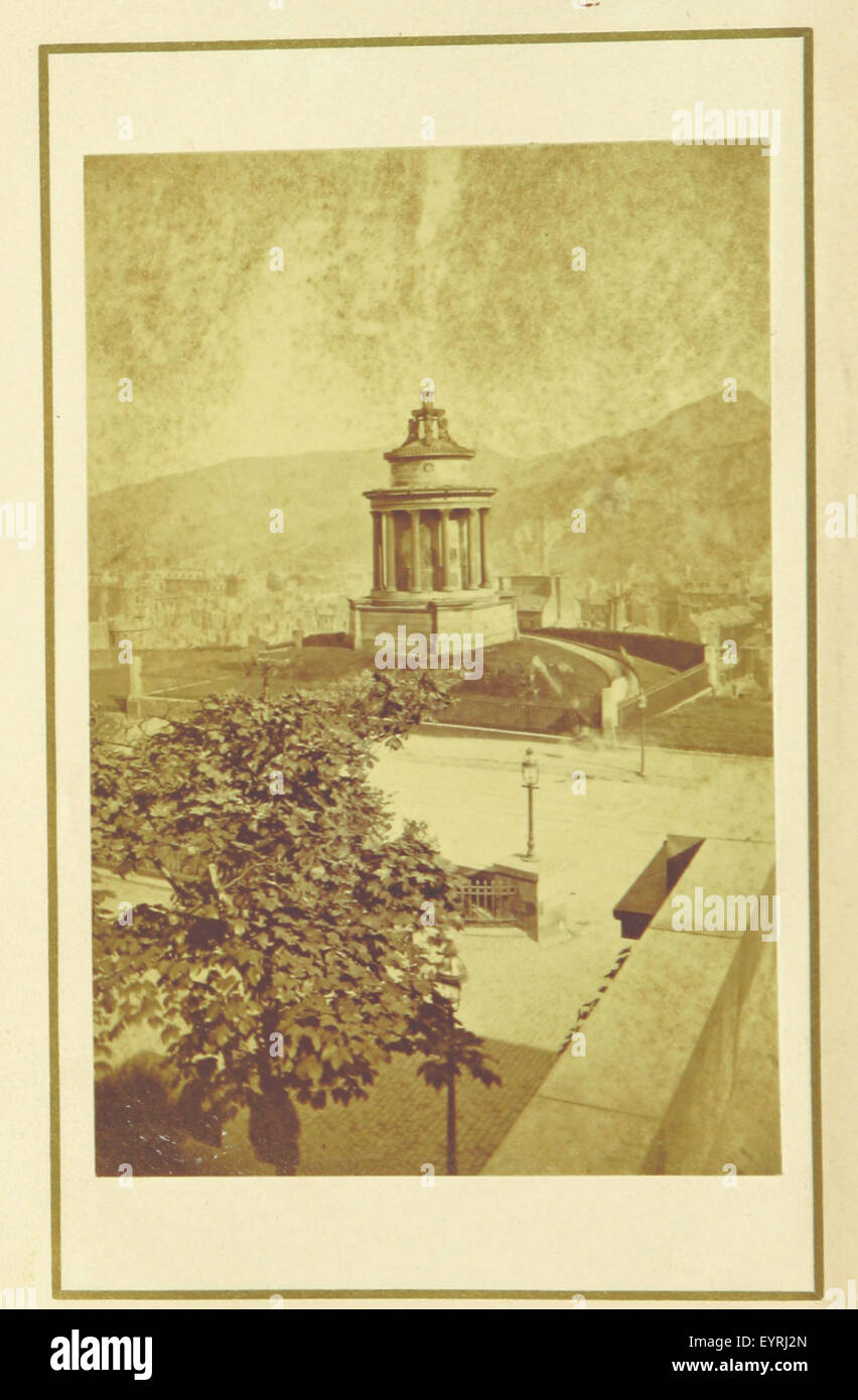 Bild aus „The Poetical Works of Robert Burns“ mit einer fotografischen Illustration von G. W. Wilson. Die Fotografie bietet eine visuelle Darstellung der Werke des Dichters und spiegelt die Themen und den literarischen Stil von Robert Burns wider. Stockfoto