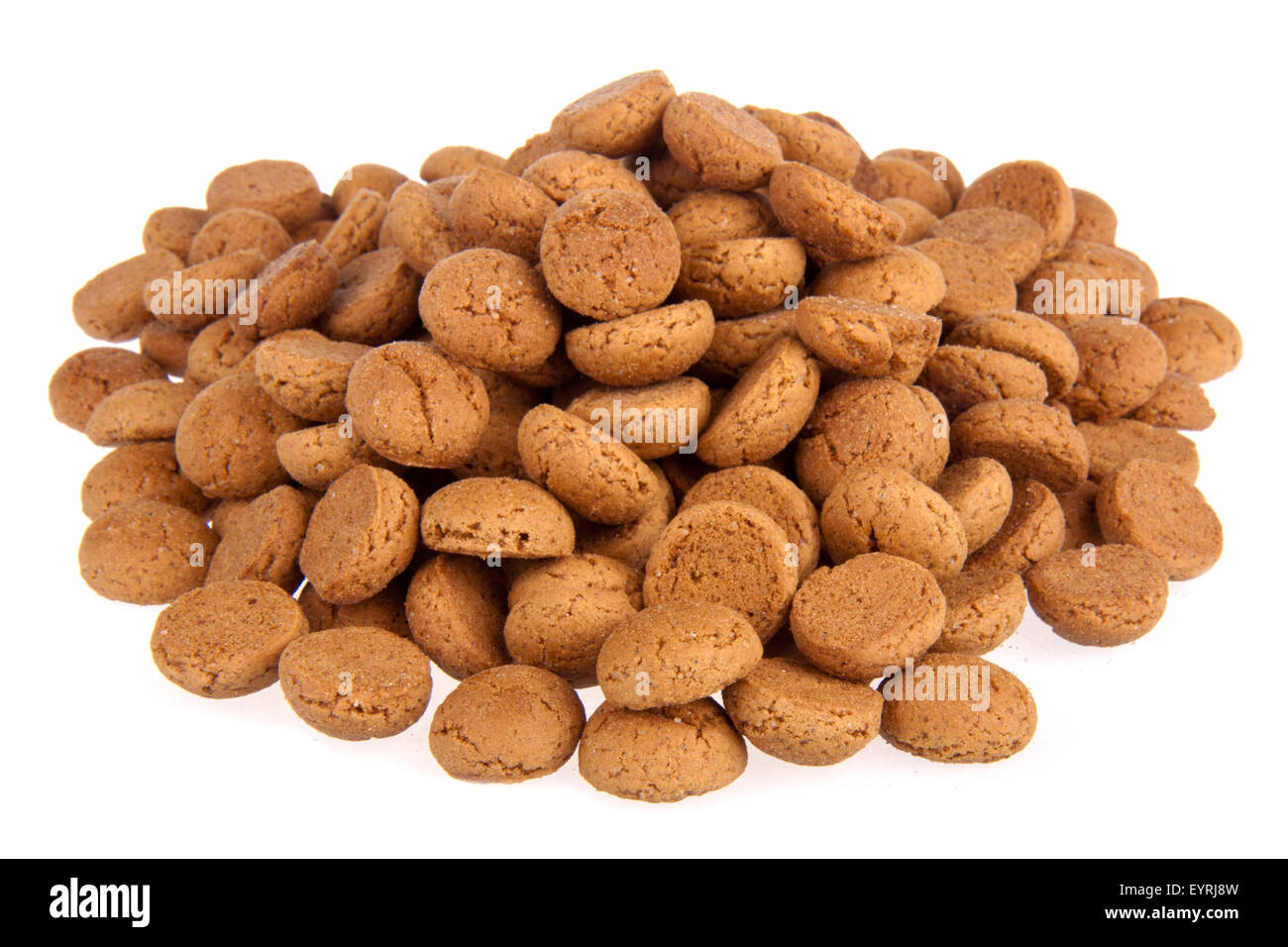 Ginger Nuts, niederländischen Süßigkeiten für die Feier des Sinterklaas am 5 Dezember Stockfoto