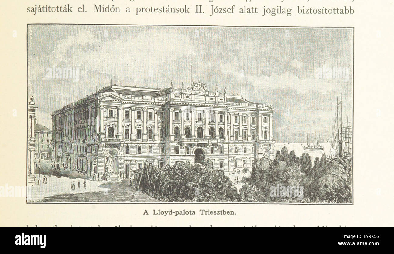 Dieses Bild von Seite 89 von „Az Osztrák-Magyar Monarchia“ zeigt Erzherzog Rudolf von Österreich-Ungarn, der sich an militärischen Verteidigungsbemühungen beteiligt und seine Rolle in den frühen Phasen der Verteidigung und Zusammenarbeit in den Operationen des Reiches markiert. Stockfoto